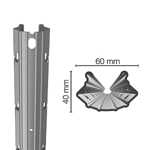 մետաղական շպալ baccus