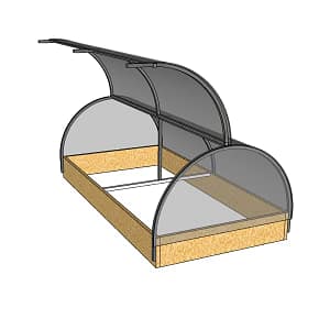 Բարձրացված մարգ wood arco