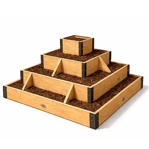 Բարձրացված մարգ Wood 4